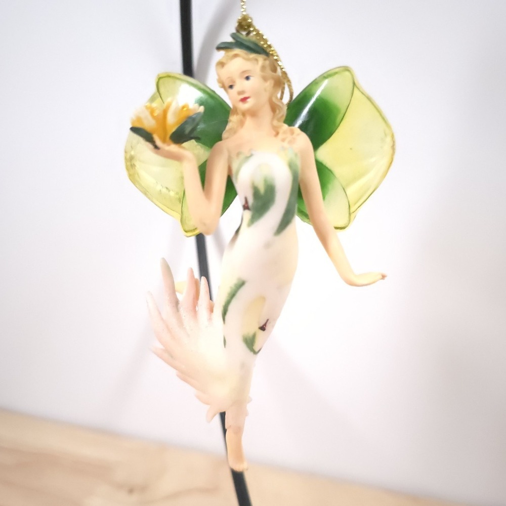 Fairy Ornament On Wings of Light "Swan's Graceful Dance" Ashton Drake